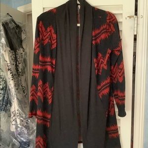 Patterned cardigan